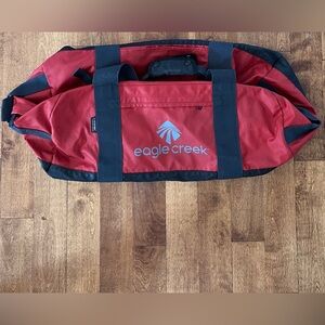 Red and Black Men's Bag